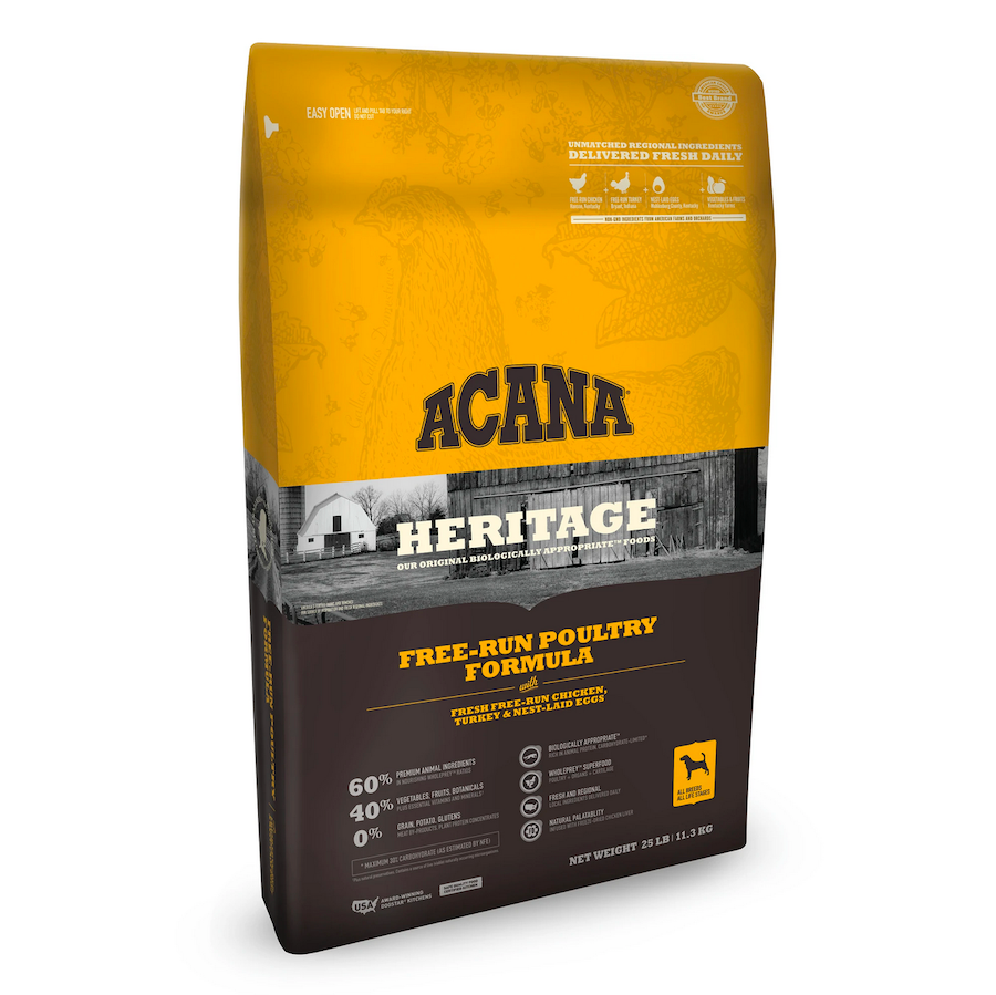 Acana free range poultry best sale