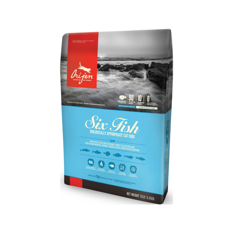 6 fish cat food clearance