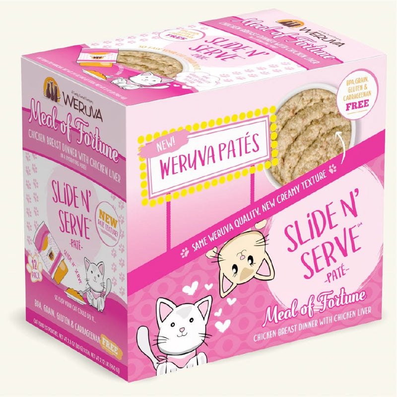 Slide N' Serve Paté Cat Food – Meal of Fortune (12 pack)