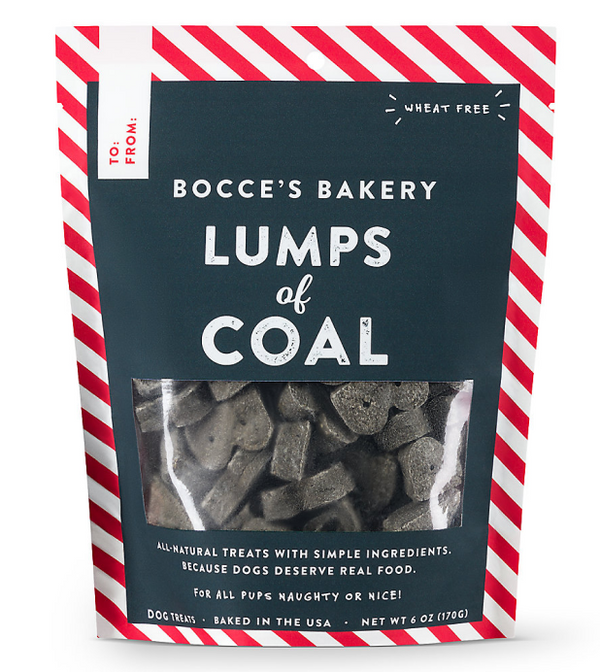 Bocce's Bakery Lumps of Coal Dog Treats