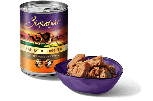 Zignature kangaroo formula dog fashion food