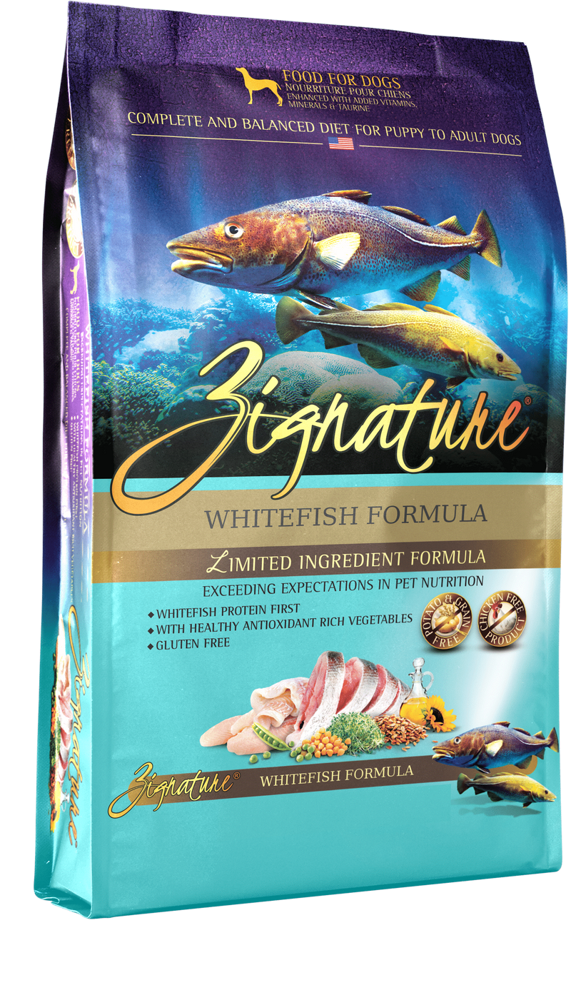 Zignature Whitefish Dog Food