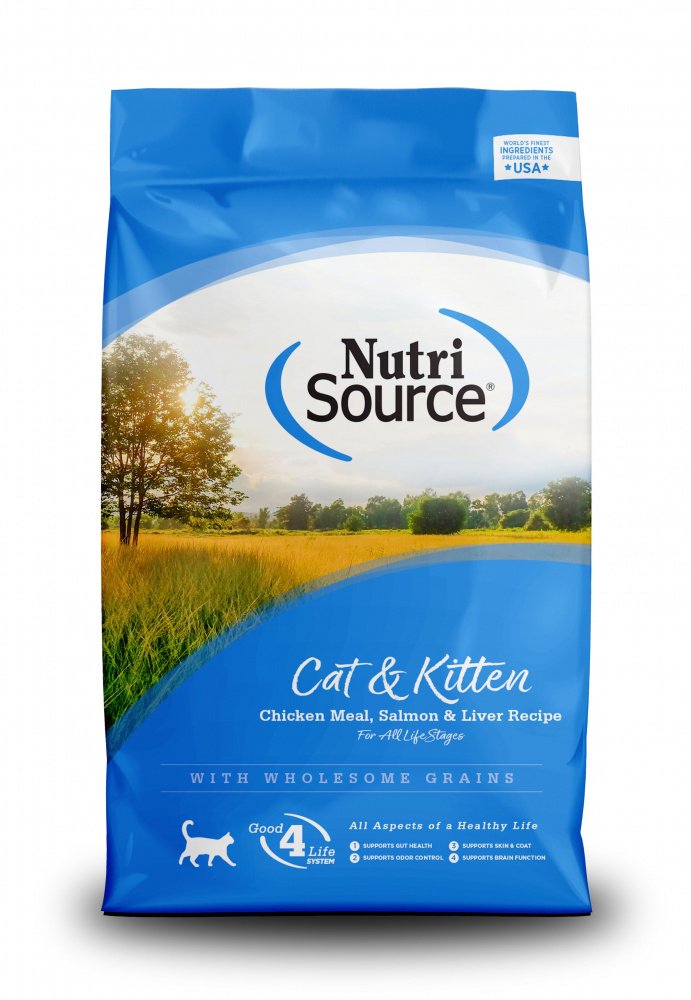 NutriSource Cat and Kitten Chicken, Salmon, and Liver