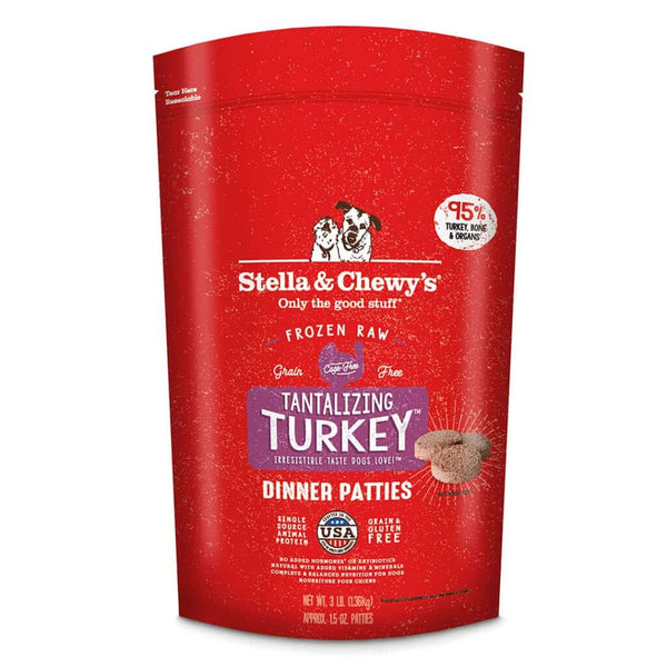 Stella & Chewy's Tantalizing Turkey Raw Frozen Patties