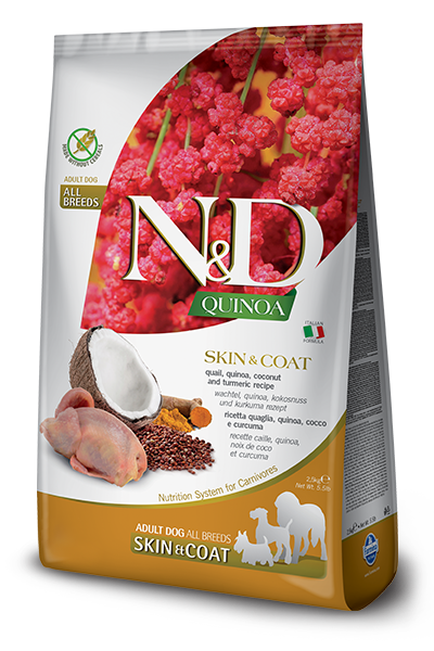 N&D Quinoa Skin & Coat Quail Adult