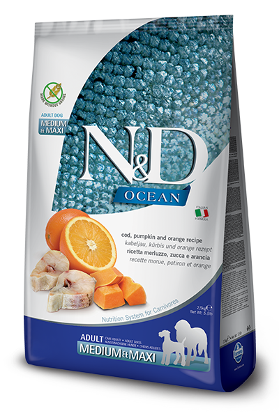 N&D Ocean Cod & Orange Adult Medium/Maxi