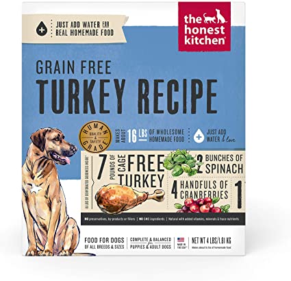 The Honest Kitchen - Grain-Free Turkey Recipe