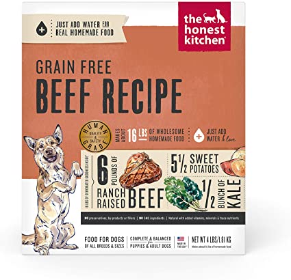 The Honest Kitchen - Grain-Free Beef Recipe