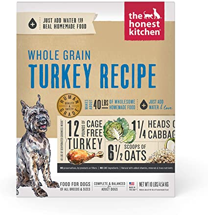 The Honest Kitchen - Whole Grain Turkey Recipe