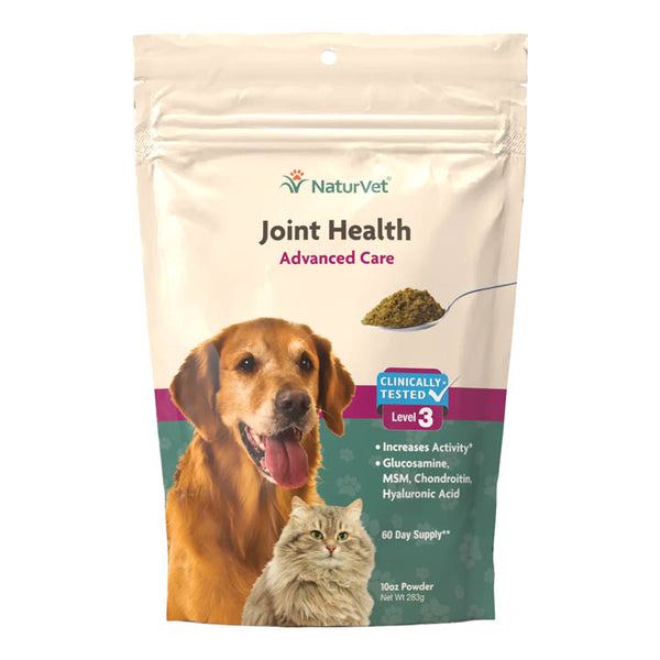 NaturVet Joint Health Level 3 Advanced Care 10 oz Powder