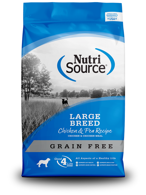 NutriSource Large Breed Chicken and Pea (Grain Free)