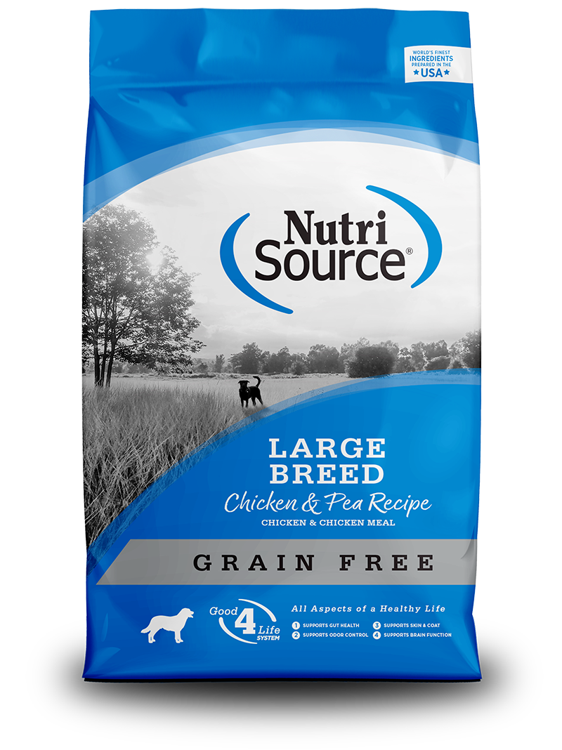 NutriSource Large Breed Chicken and Pea (Grain Free)