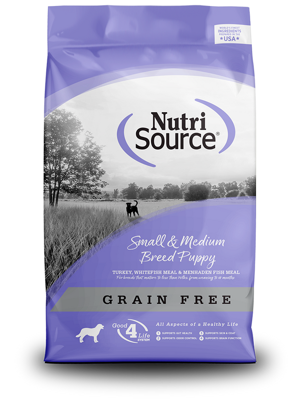 NutriSource Small & Medium Breed Puppy (Grain Free)