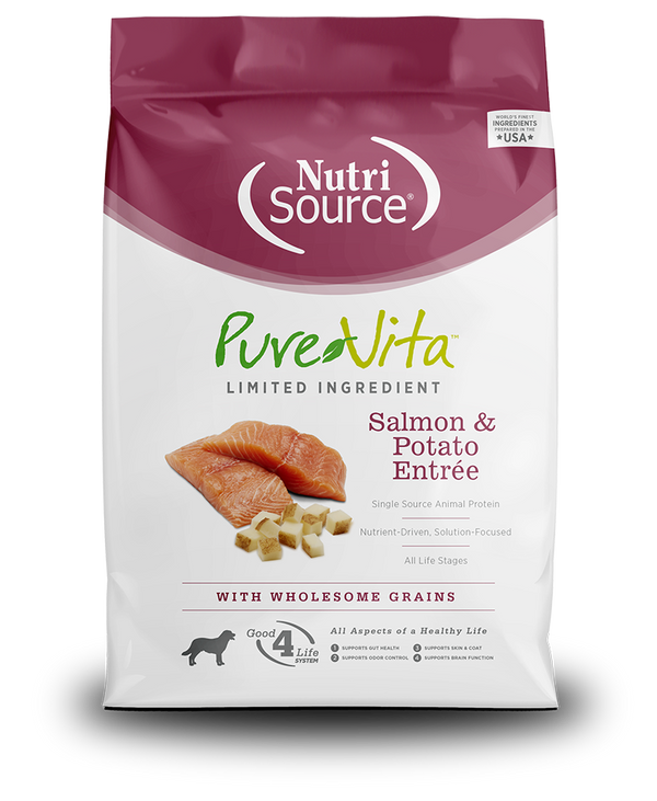 NutriSource PureVita Salmon & Potato Dog Food