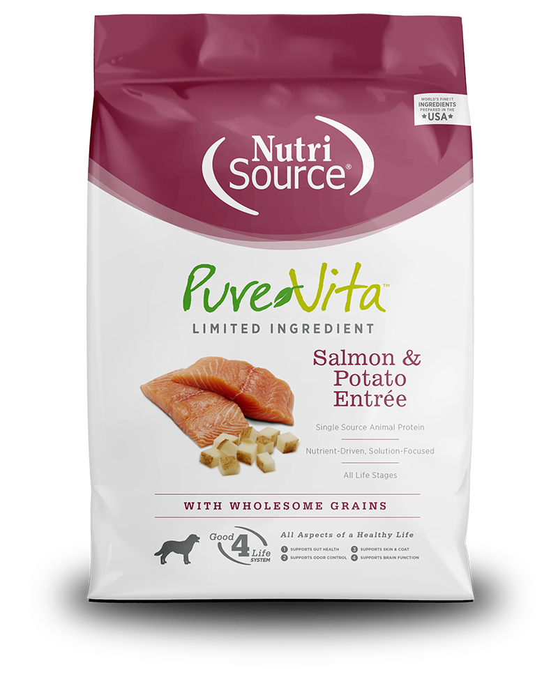 NutriSource PureVita Salmon & Potato Dog Food