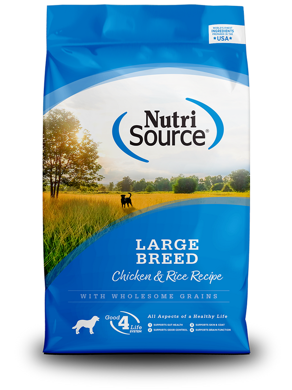 NutriSource Large Breed Chicken and Rice