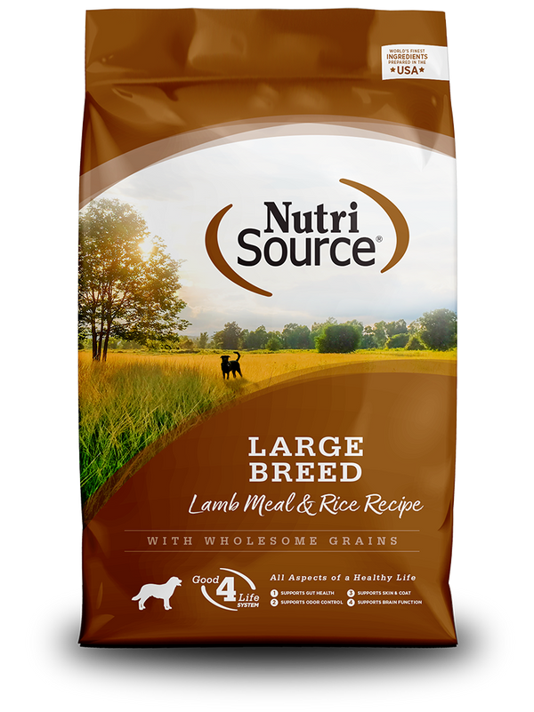 NutriSource Large Breed Lamb and Rice