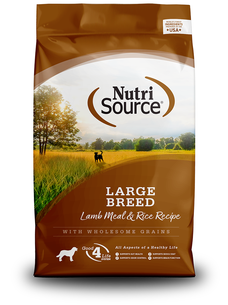 NutriSource Large Breed Lamb and Rice
