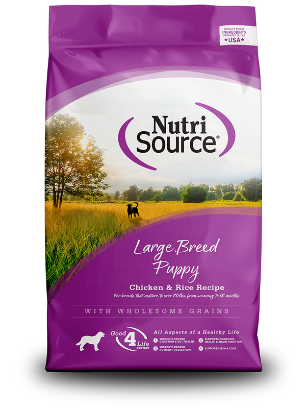 NutriSource Large Breed Puppy (Wholesome Grains)