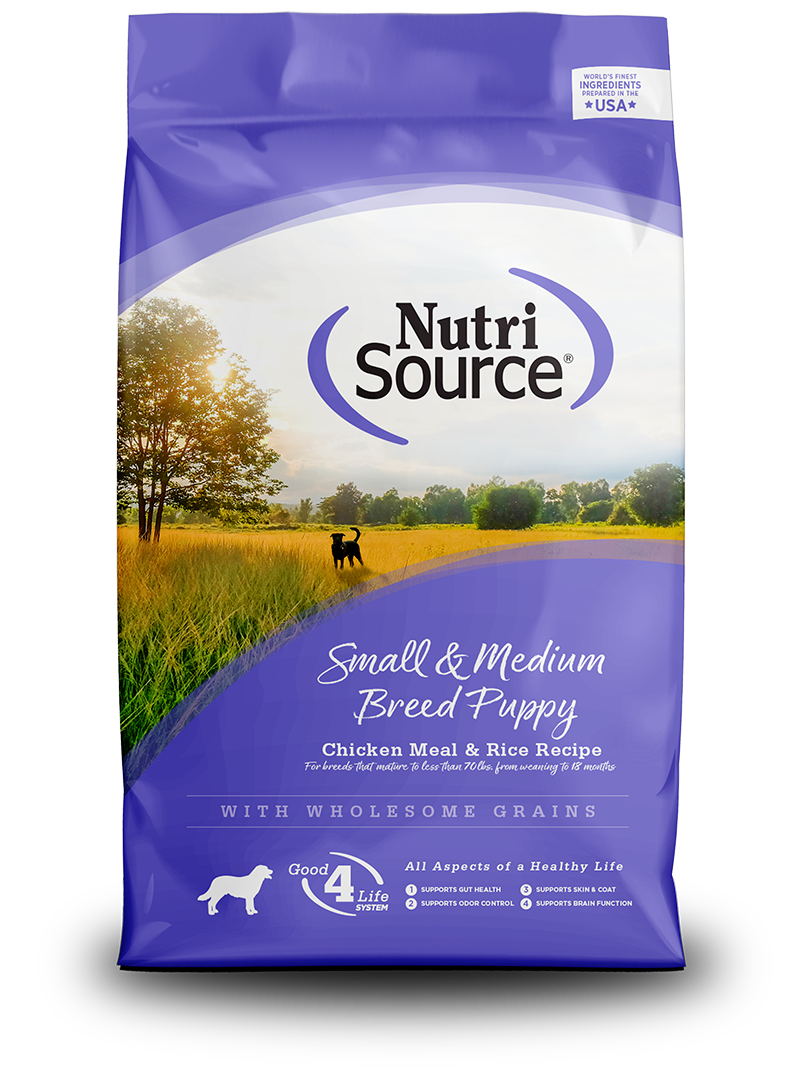 NutriSource Small/Medium Breed Puppy (Wholesome Grains)