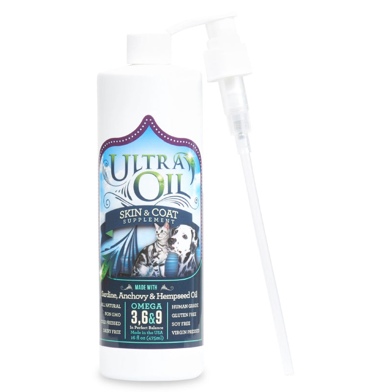 Ultra Oil Skin & Coat Supplement for Dogs and Cats
