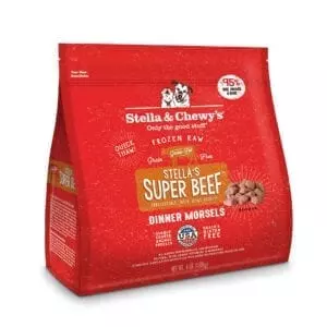 Stella & Chewy's Super Beef 4 lb Frozen Raw Morsels