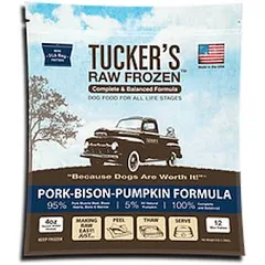 Tucker's Pork-Bison, and Pumpkin Frozen Dog Food