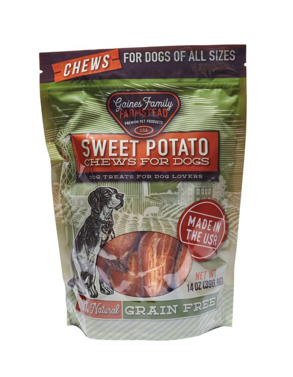 Sweet Potato Chews Grain Free
