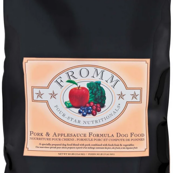 Fromm dog food pork applesauce online
