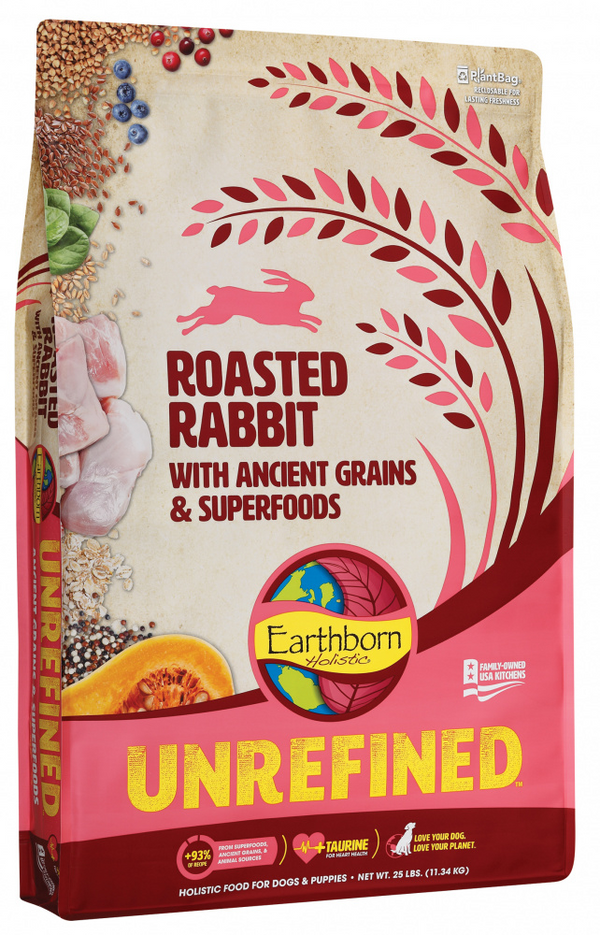 Earthborn Unrefined Roasted Rabbit Dog Food