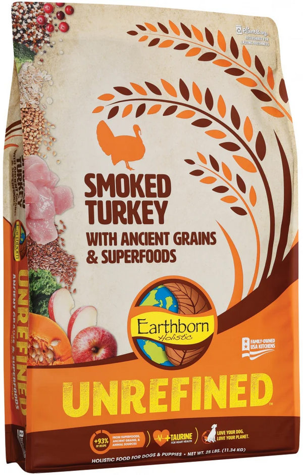 Earthborn Unrefined Smoked Turkey Dog Food