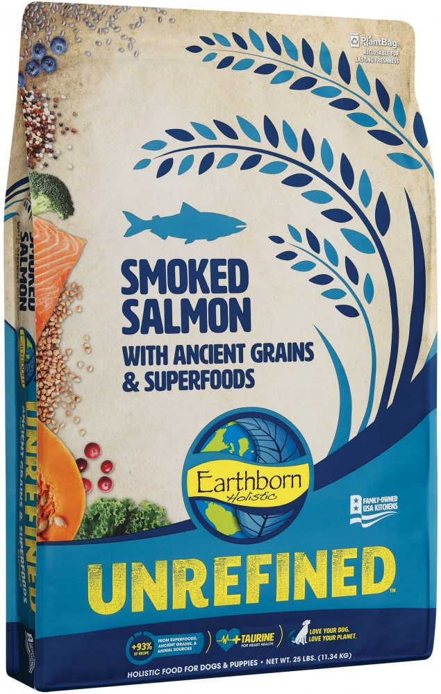 Earthborn Unrefined Smoked Salmon Dog Food