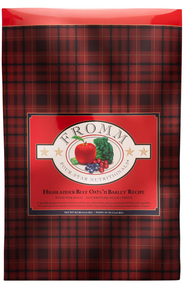 Fromm Highlander Beef and Oats Dog Food