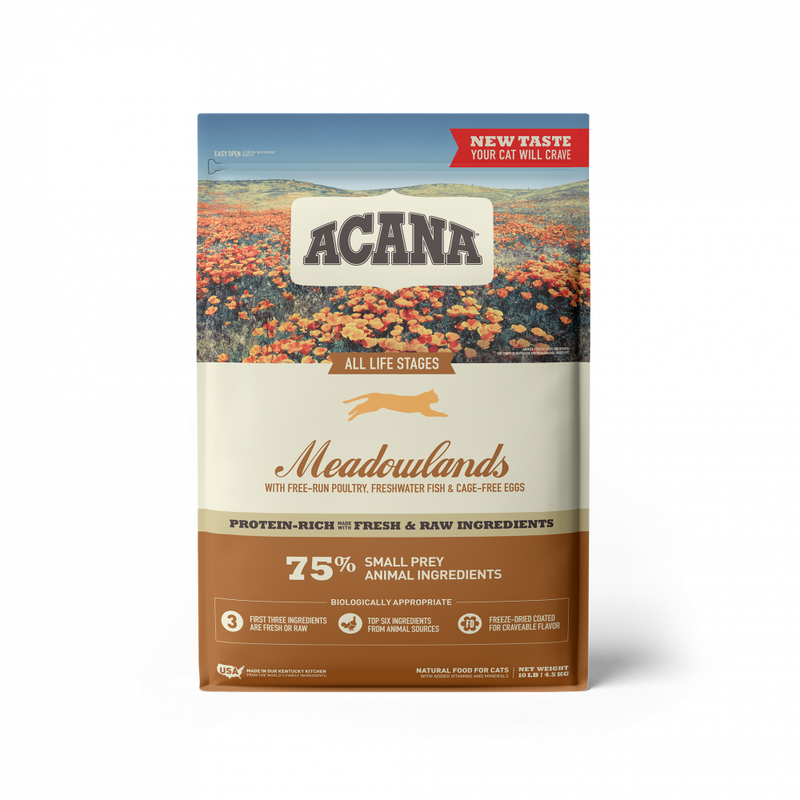 ACANA Meadowlands Cat Food- All life stages