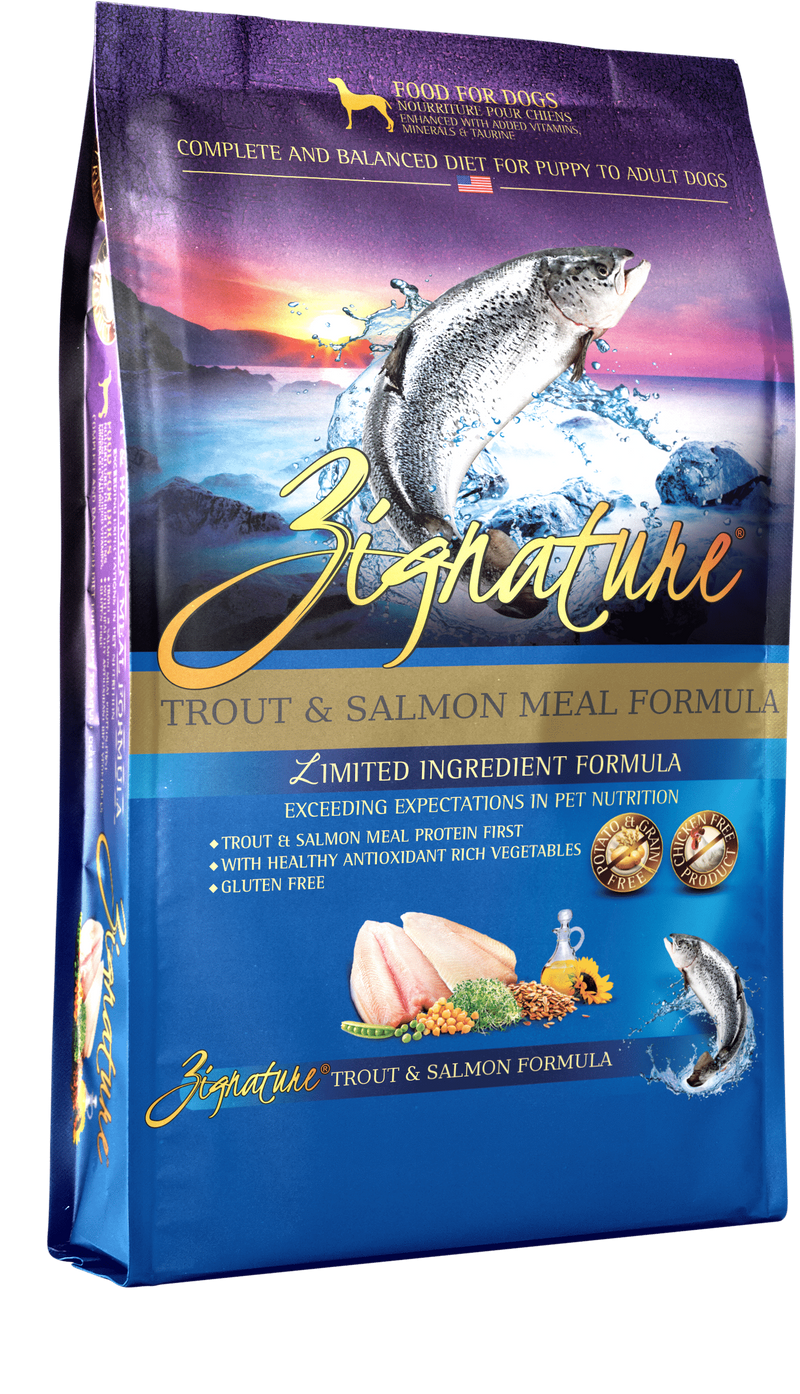 Zignature Trout and Salmon Meal Dog Food