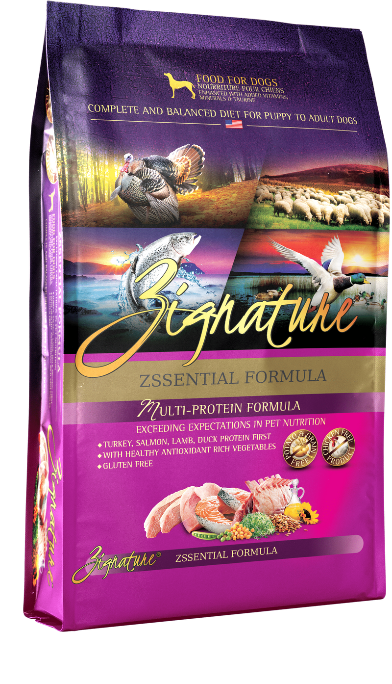 Zignature top zssential ingredients